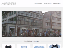 Tablet Screenshot of margreiter.ch